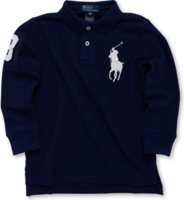 RALPH LAUREN Big Pony polo shirt 9-24 months