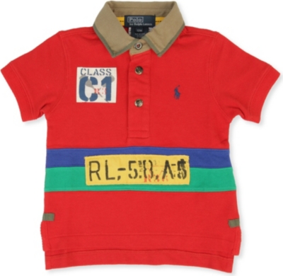 RALPH LAUREN Rafting polo shirt 9-24 months
