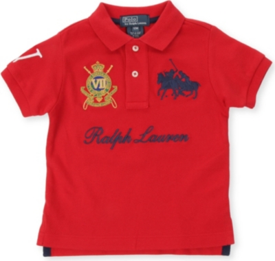 RALPH LAUREN Crest polo shirt 9-24 months
