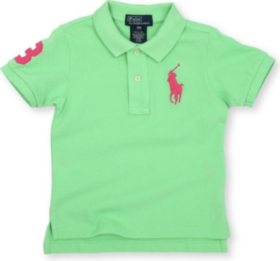 RALPH LAUREN Big Pony polo shirt 9-24 months