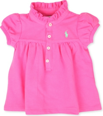 RALPH LAUREN Ruffle polo shirt 3-24 months