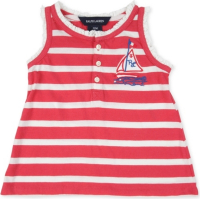 RALPH LAUREN Striped vest 9-24 months