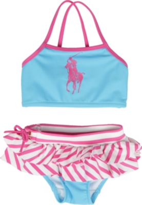 RALPH LAUREN Big Pony tankini 9-24 months