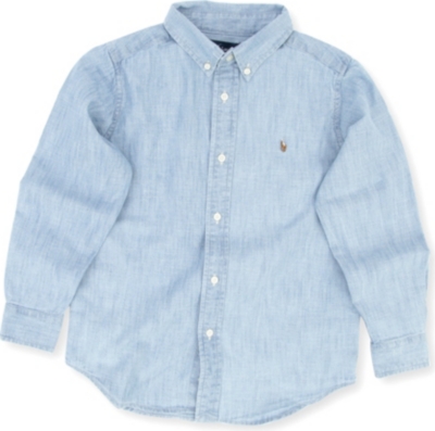 RALPH LAUREN Blake chambray shirt 2-7 years