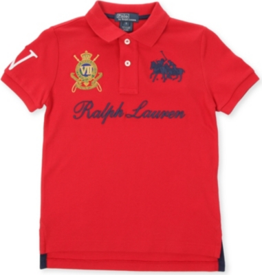 RALPH LAUREN Crest polo shirt 2-7 years