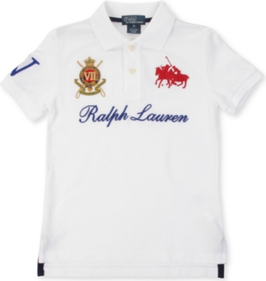 RALPH LAUREN Crest polo shirt 2-7 years