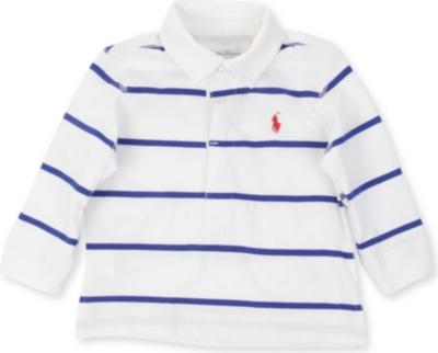 RALPH LAUREN Striped rugby shirt 3-9 months