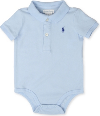 RALPH LAUREN Polo shirt bodysuit 3-9 months