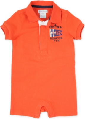 RALPH LAUREN Rescue polo short all-in-one 3-9 months