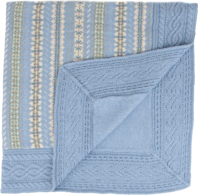 RALPH LAUREN Fair Isle blanket