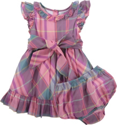 RALPH LAUREN Checked dress 3-9 months