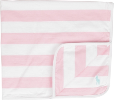 RALPH LAUREN Striped blanket
