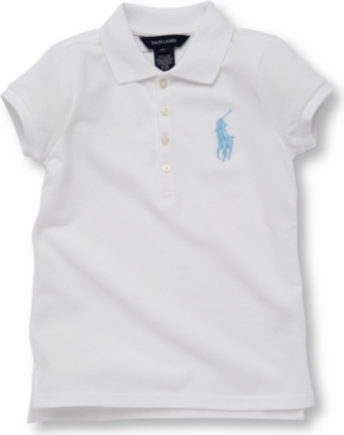 RALPH LAUREN Big Pony polo shirt 2-7 years (White