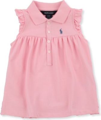 RALPH LAUREN Ruffle polo-style vest 2-4 years