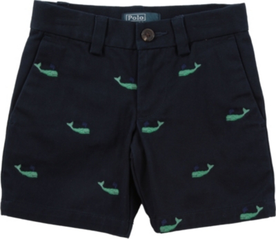 RALPH LAUREN Preppy whale shorts 2-4 years