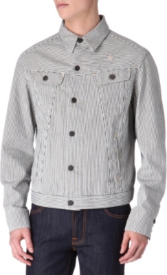 VIVIENNE WESTWOOD Striped denim jacket