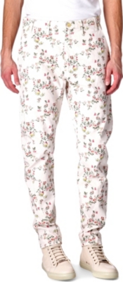 VIVIENNE WESTWOOD Lee floral chinos
