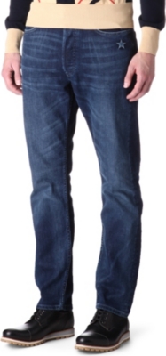 VIVIENNE WESTWOOD Old School low-crotch slim-fit straight jeans