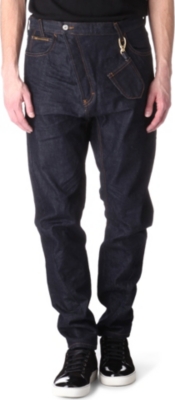 VIVIENNE WESTWOOD Lee drop-crotch loose-fit tapered jeans