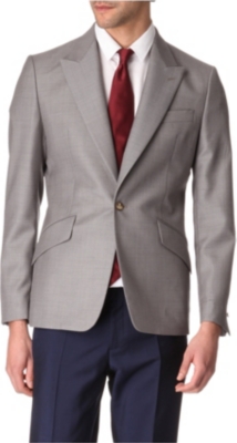 VIVIENNE WESTWOOD Peak-lapel slim-fit blazer