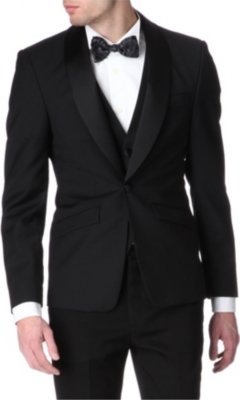 VIVIENNE WESTWOOD Shawl-lapel waistcoat-insert tuxedo jacket