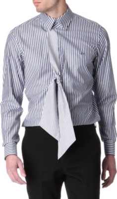 VIVIENNE WESTWOOD Scarf-tie single-cuff shirt