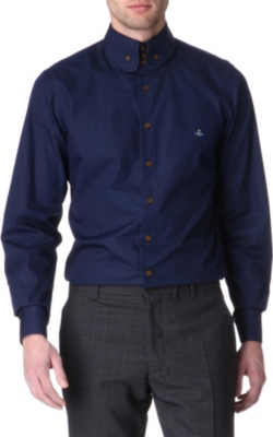 VIVIENNE WESTWOOD Three-button collar single-cuff shirt