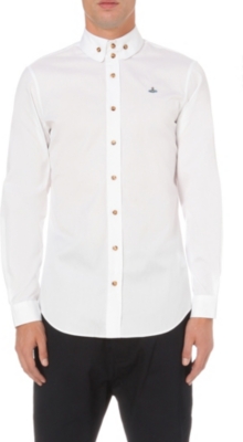 VIVIENNE WESTWOOD Three-button collar single-cuff shirt