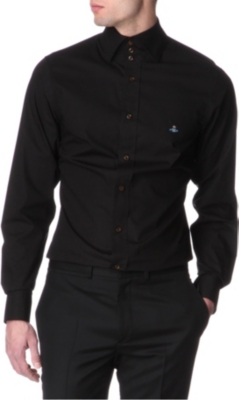 VIVIENNE WESTWOOD Three-button collar single-cuff shirt