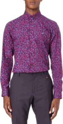 VIVIENNE WESTWOOD Orb leopard-print shirt
