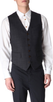 VIVIENNE WESTWOOD Checked waistcoat