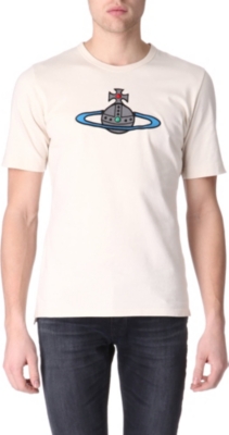 VIVIENNE WESTWOOD Orb-appliqu&eacute; t-shirt