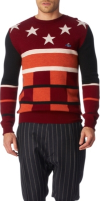 VIVIENNE WESTWOOD Star jumper (Red