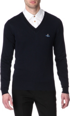 VIVIENNE WESTWOOD Orb v-neck jumper
