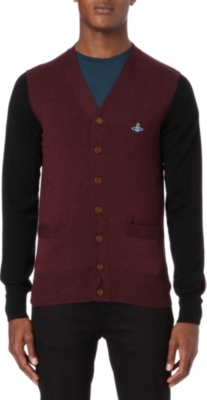 VIVIENNE WESTWOOD Bi-coloured cardigan