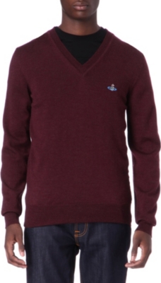 VIVIENNE WESTWOOD Orb v-neck jumper