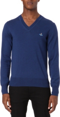 VIVIENNE WESTWOOD Orb v-neck jumper