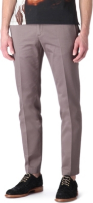 VIVIENNE WESTWOOD Slim-fit cropped chinos