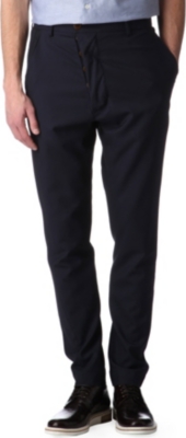 VIVIENNE WESTWOOD Asymmetric button-fly trousers