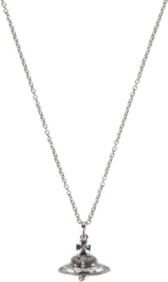 VIVIENNE WESTWOOD Diamante heart orb pendant