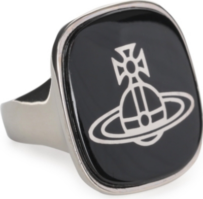 VIVIENNE WESTWOOD Stone orb vegas ring