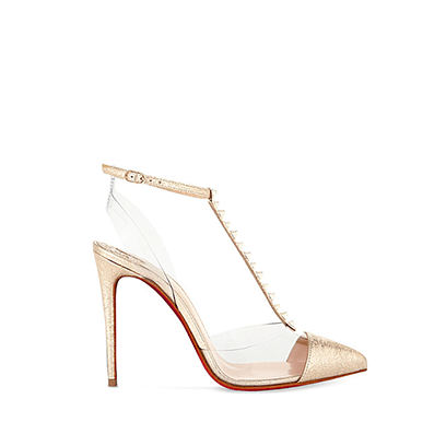 christian louboutin pearl sandals