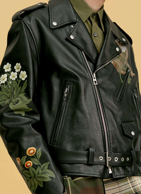 Loewe leather jacket