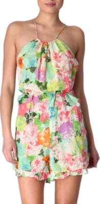 ZIMMERMANN Brightside frill playsuit