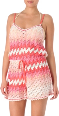 MISSONI Diagonale degrad&eacute; playsuit