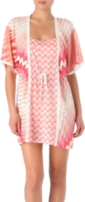 MISSONI Patchwork short kaftan