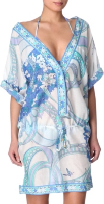 EMILIO PUCCI Ortensie short tunic