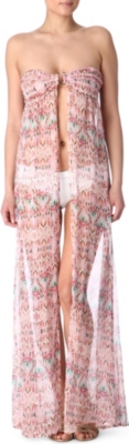 MELISSA ODABASH Holly bandeau beach dress