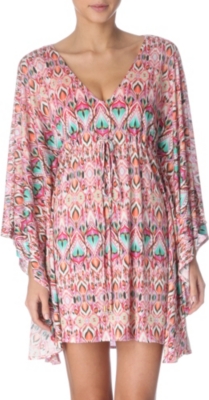 MELISSA ODABASH Kelli short beach kaftan