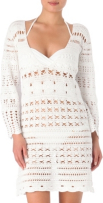 MELISSA ODABASH Kirsty crochet dress